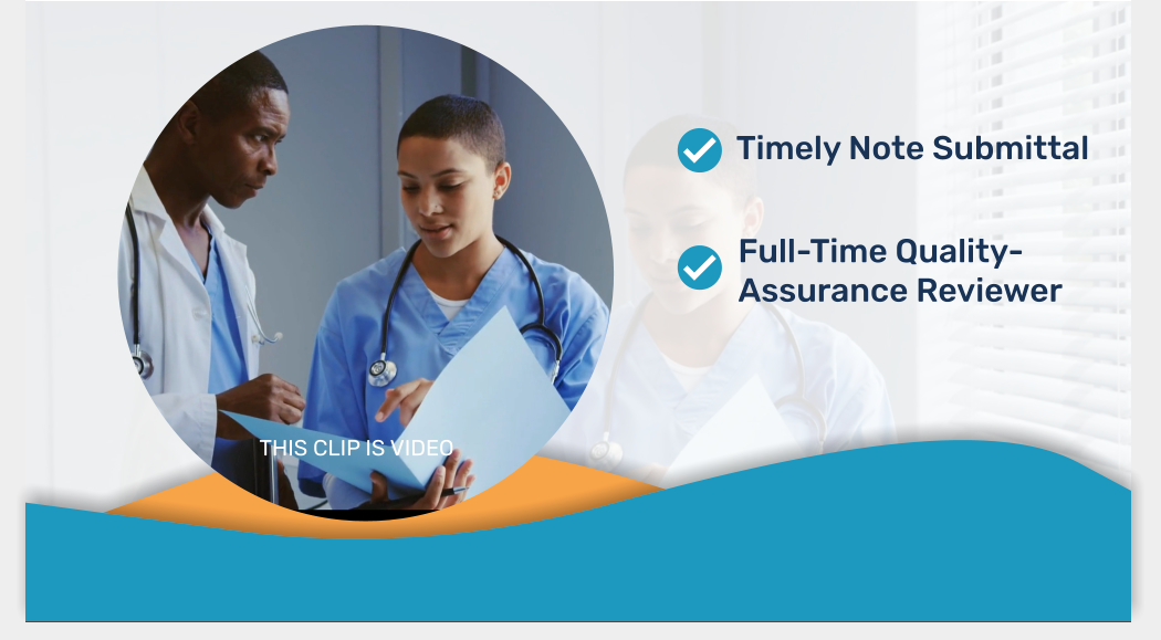 Timely Note Submittal Full-Time Quality-Assurance Reviewer THIS CLIP IS VIDEO