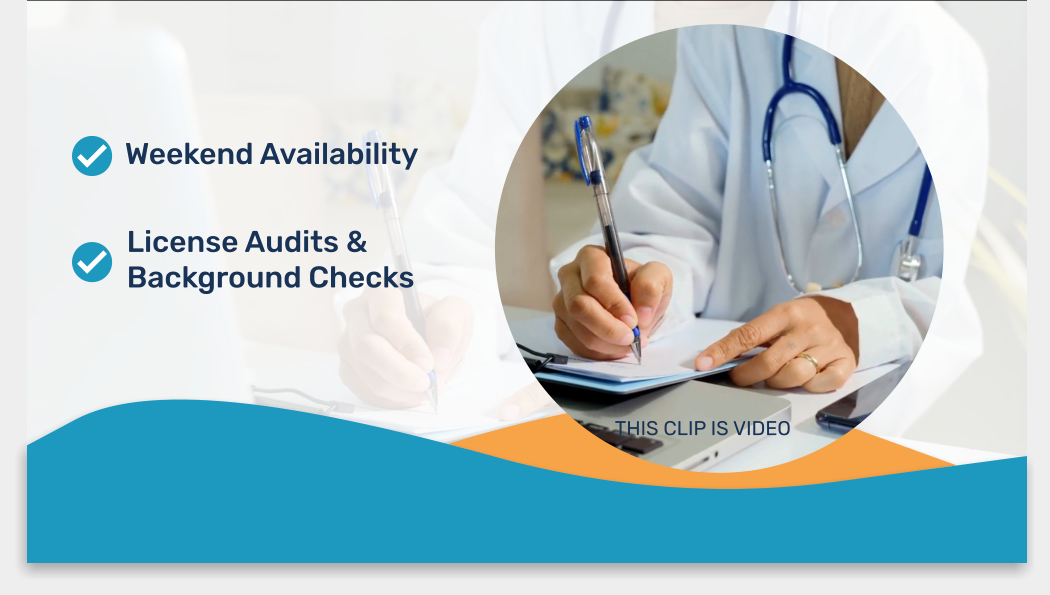 Weekend Availability License Audits & Background Checks THIS CLIP IS VIDEO